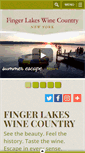 Mobile Screenshot of fingerlakeswinecountry.com